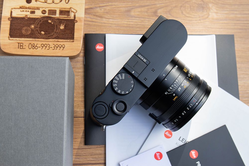 Leica Q2 สภาพสวย มีประกันศูนย์ถึง 12-2022 การใช้งานปกติทุกระบบ อุปกรณ์ครบ แถม Filter BW ปกป้องหน้าเลนส์ให้ไปด้วยค่ะ